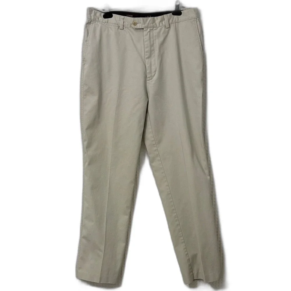 J. Crew Men's Khaki Chinos Size 36